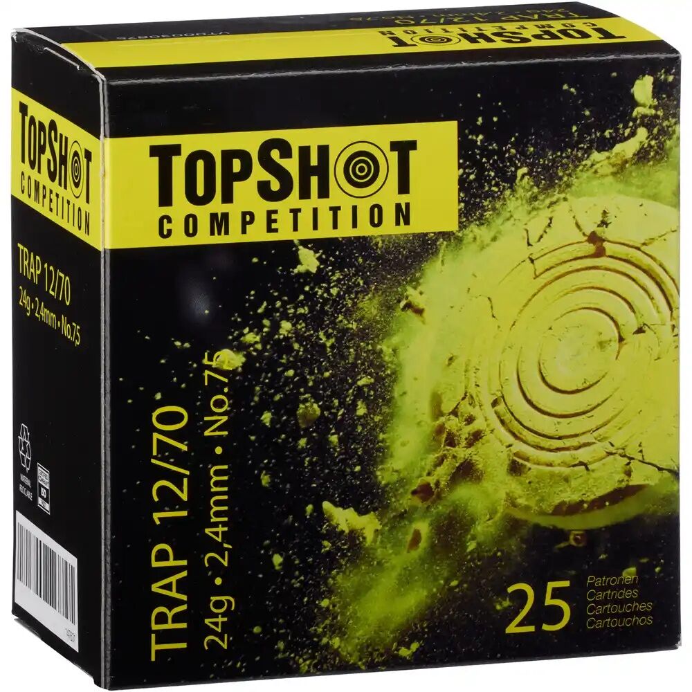 TOPSHOT Competition 12/70 Trap 2,4mm 24g 25 Stk